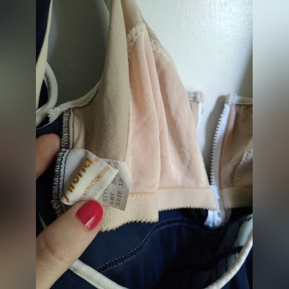 NWOT mesh classic nautical bathing suit - Picture 11 of 15